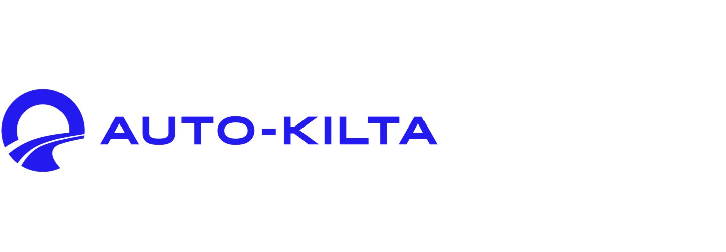 Auto-Kilta Logo vaaka, sininen previkka
