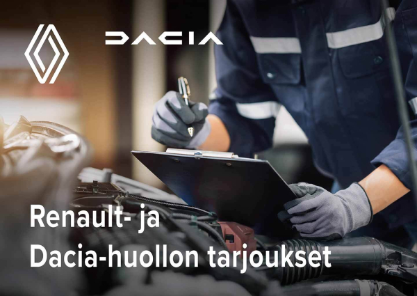 Renault Dacia huollon tarjoukset - Auto-Kilta
