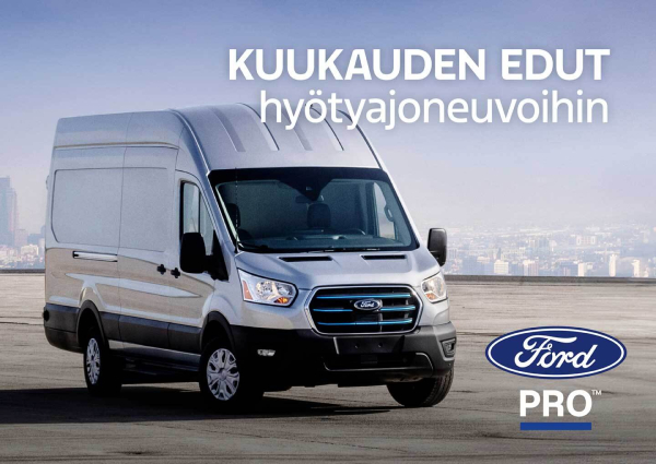 Ford-pakettiautojen edut
