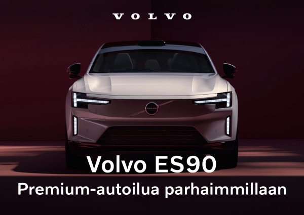 Täysin uusi sähköinen Volvo ES90