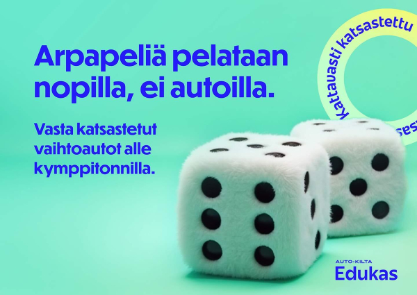 Katsastetut vaihtoautot edullisesti