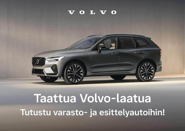 Volvo esittelyautot ja varastoautot