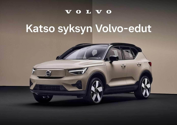 Syksyn parhaat Volvo-tarjoukset