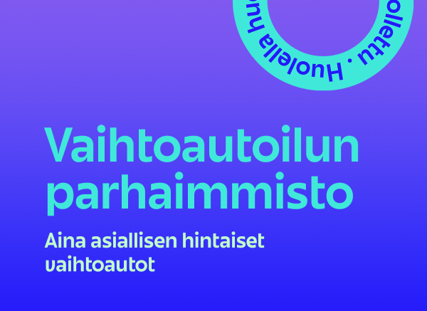 Vaihtoauto tarjoukset