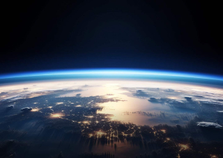 maapallo avaruudesta nähtynä