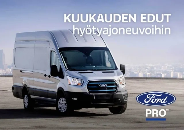 Ford-pakettiautojen edut