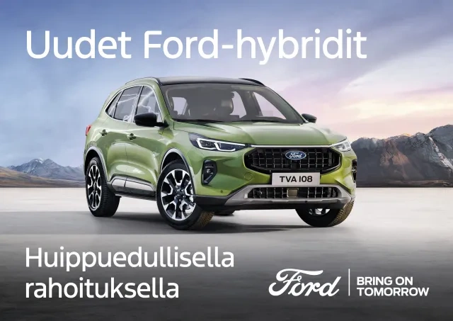 Ford Kuga edullisella rahoituksella