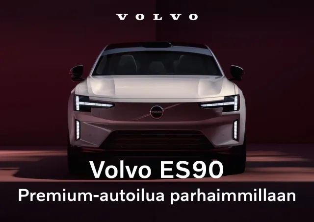 Täysin uusi sähköinen Volvo ES90