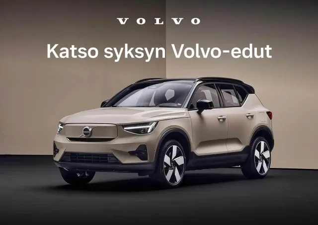 Syksyn parhaat Volvo-tarjoukset