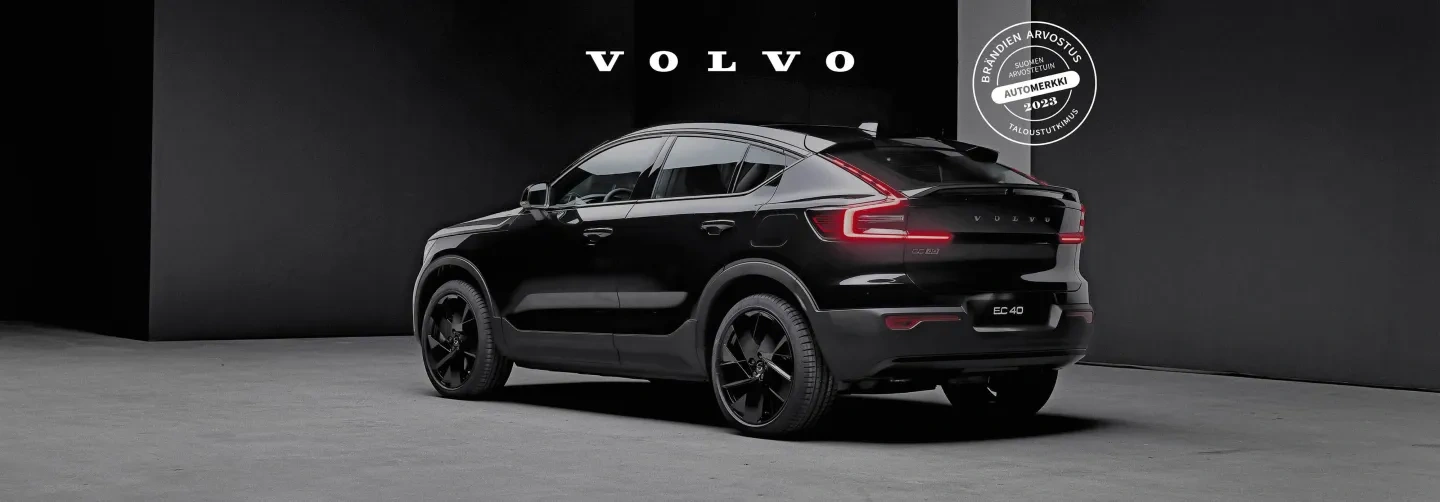 Volvo Black Edition -erikoismallisto