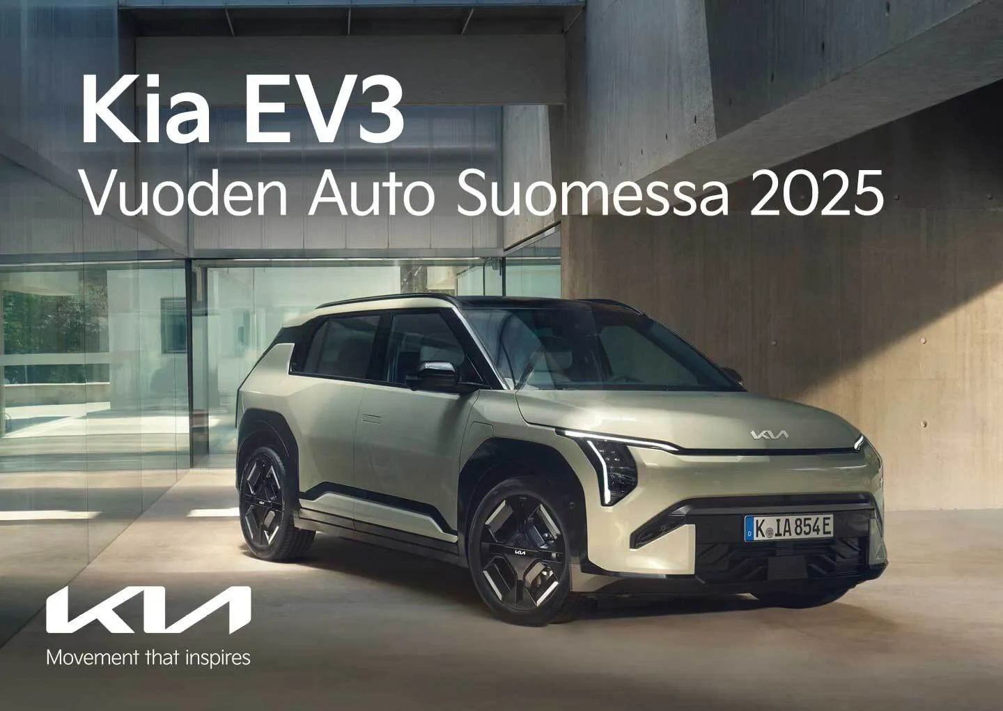 Kia EV3 Vuoden Auto Suomessa