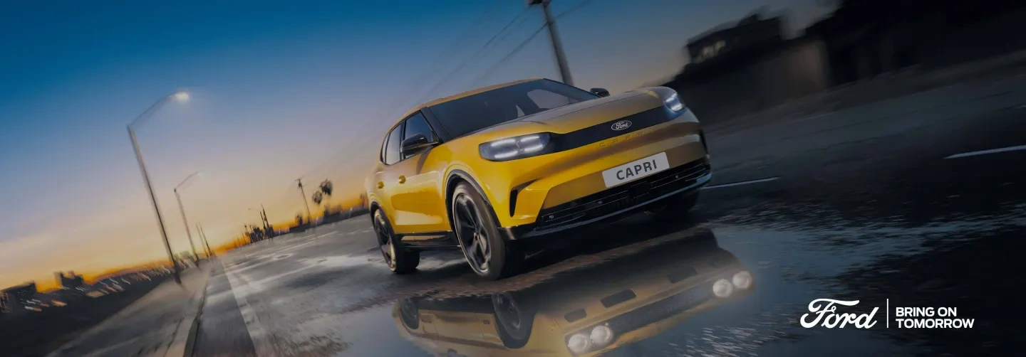 Ford Capri ensiesittelyssä
